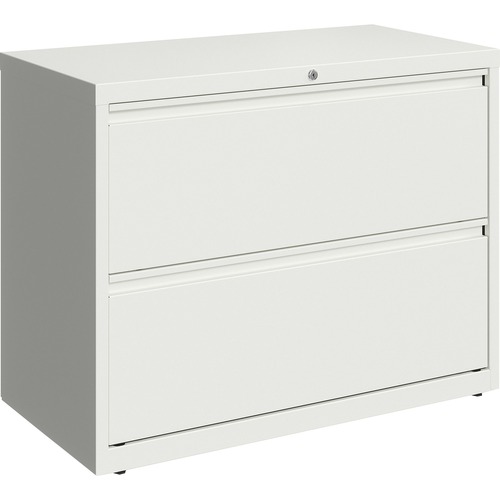 Lorell Lateral File, 2-Drawer, 36"x18-5/8"x28", White