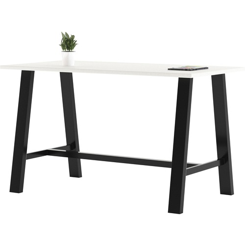 KFI Seating Table, Midtown, 36"Wx72"Lx41"H, White