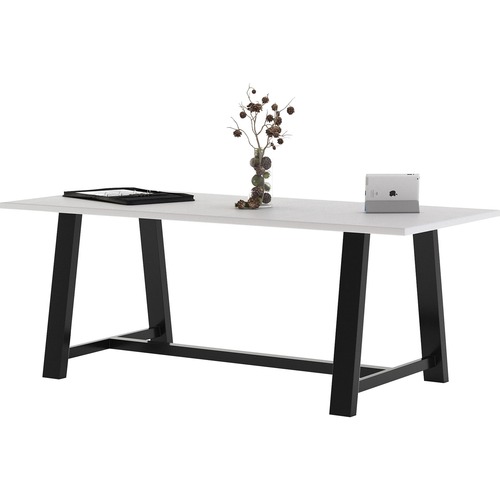 KFI Seating Table, Midtown, 36"Wx84"Lx30"H, White