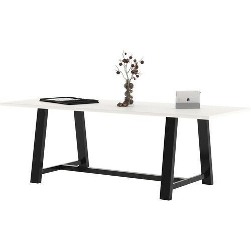 KFI Seating Table, Midtown, 36"Wx96"Lx30"H, White