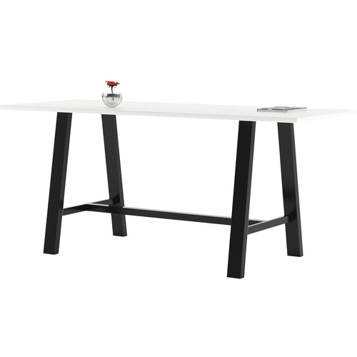KFI Seating Table, Midtown, 36"Wx96"Lx41"H, White