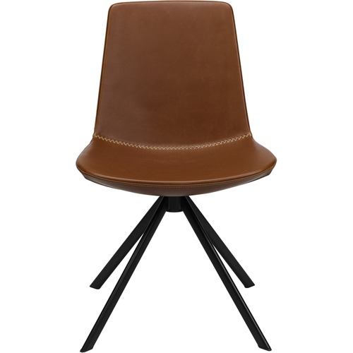 KFI Seating Chair, Swivel, 19-7/10"Wx22-2/5"Lx32-7/10"H, 2/CT, Saddle