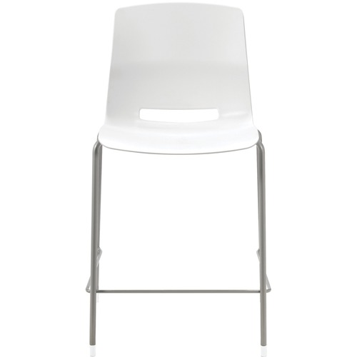 KFI Seating Stool, 1-piece Poly Shell, 20-1/2"x20-1/2"x39", WE