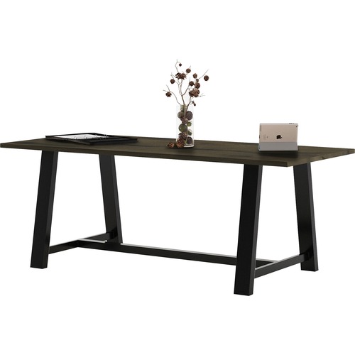 KFI Seating Table, Midtown, 36"Wx84"Lx30"H, Woodgrain