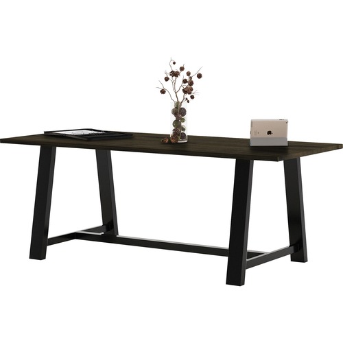 KFI Seating Table, Midtown, 36"Wx84"Lx30"H, Espresso