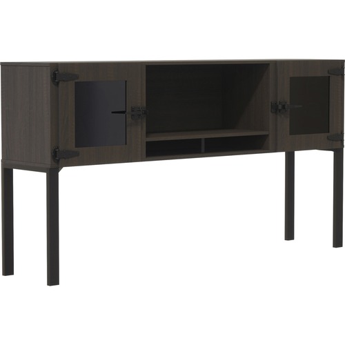Mayline Hutch, f/72" Mirella Surfaces, 72"x15"x38", Southern Tobacco