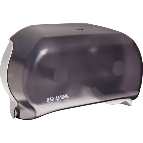 San Jamar Roll Towel Dispenser, 12-2/5"Wx9-1/2"Lx14-3/5"H, 6/CT, Black