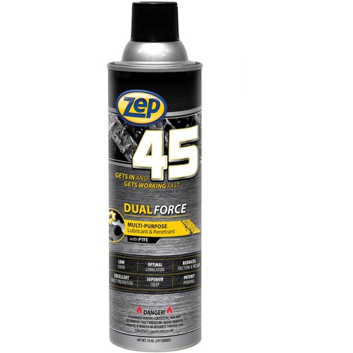 Zep Commercial Lubricant/Penetrant, Dual Force, 14 oz, Multi