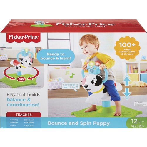 Fisher-Price Ride-On Toy, Stationary, 28-2/5"x28-2/5"x20-9/10"H, Multi