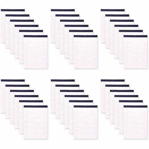 Roaring Spring Paper Products Writing Pad, Legal-Rld,15 lb,50-Sht,8-1/2"x11-3/4",36/CT,WE