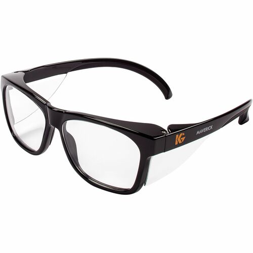 Kimberly-Clark Professional Safety Glasses, Anti-Fog Lens, Universal Size, 12/CT,CL/BK
