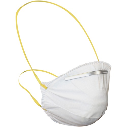 ProGuard Respirator, f/Dust/Mist, Double-shell, 240/CT, White