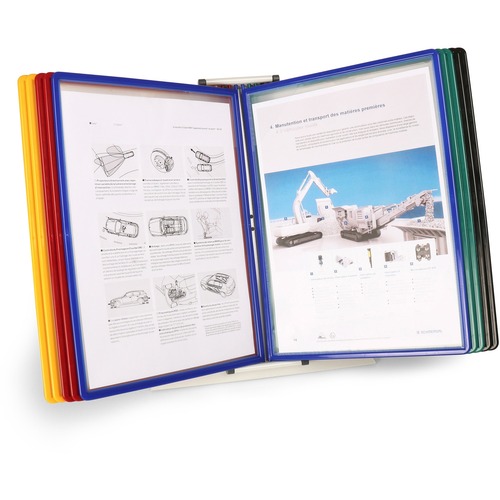 Tarifold, Inc. Document Display, 10-Pocket, Desktop, Assorted