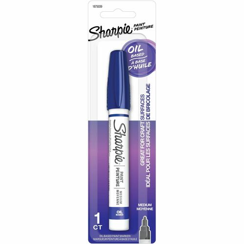 Newell Brands Sharpie Paint Marker, Oil-Based, Medium Point, Blue