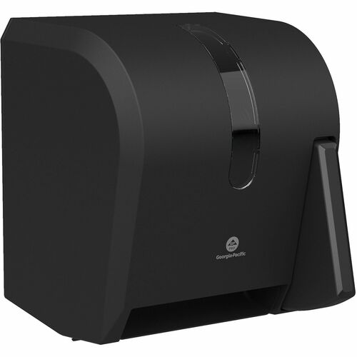 Georgia-Pacific Towel Dispenser,Push Paddle,12-3/4"x10-1/2"x14-1/4", BK