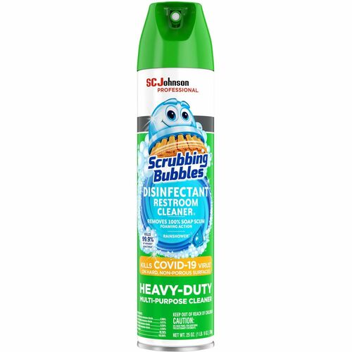 S.C. JOHNSON & SON, INC Disinfectant Restroom Cleaner, Rainshower, 25oz, WE
