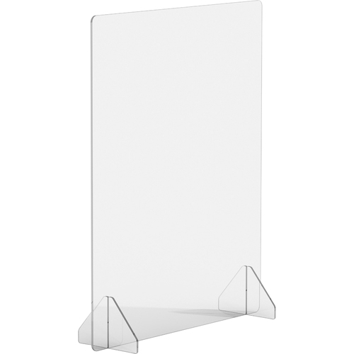 Lorell Barrier, f/Social Distance, Acrylic, 24"x7"x30", Clear