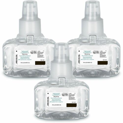 Gojo Foam Handwash, Clear And Mild, f/LTX-7, 700 ml, 3/CT, Clear