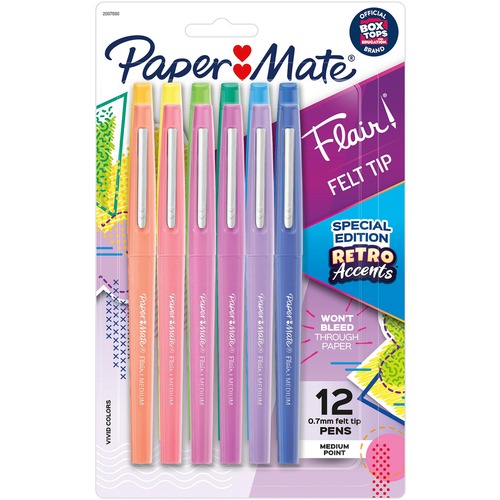 Paper Mate Flair Ultra-fine Tip Metallic Pens - Zerbee