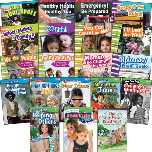 Shell Education Teacher Created Materials CASEL Books, 5-core Essential Reading, Grade 2-3, 20/ST