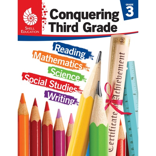 Shell Education Teacher Created Materials Home/School Books, Conquering Third Grade, 4/ST