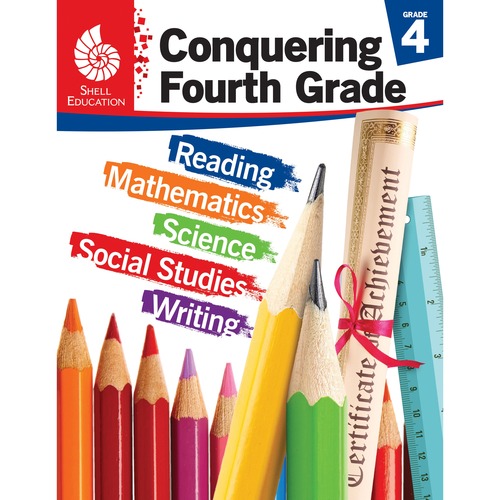 Shell Education Teacher Created Materials Home/School Books, Conquering Fourth Grade, 4/ST