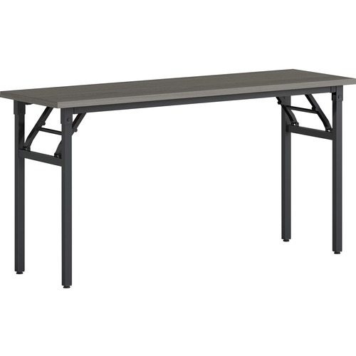 Lorell Training Table, Folding, 60"x18"x30", Gray