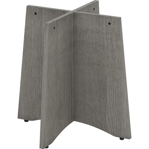 Lorell Base, f/42"/48" Dia Top, Box 2/2, 24"x24"x29", Weathered CCL