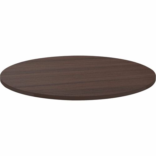 Lorell Conference Tabletop, Box 1/2, Round, 48" Dia, Espresso