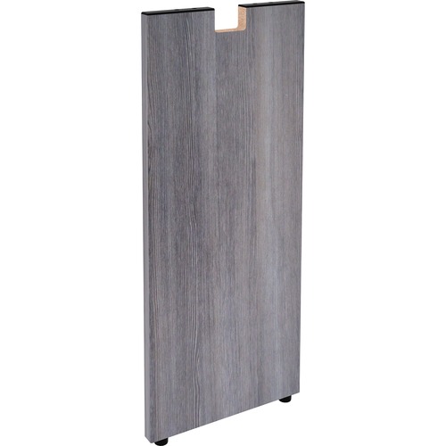 Lorell Credenza Half Leg, f/Credenza, 12"x1"x28-1/2", WeatheredCCL