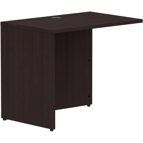 Lorell Return Shell, Rectangular, 35"x24"x29-1/2", Espresso