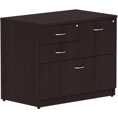 Lorell Lateral File, 3B/F, 35-1/2"x22'x29-1/2", Espresso