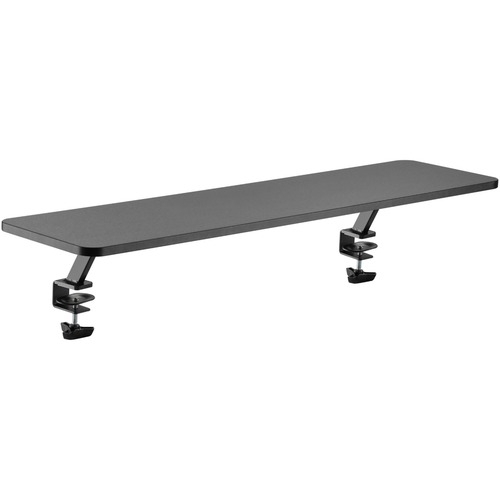 Kantek Monitor Stand, Clamp, 39-2/5"Wx10-1/5"Lx5-1/10"H, Black