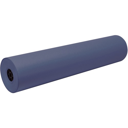 Pacon Paper Roll, f/Art Projects, 8-1/4" Diameter, 36"x500', Blue