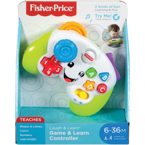 Fisher-Price Educational Game, Laugh and Learn, 3-9/10"Wx5-9/10"Lx2"H, MI