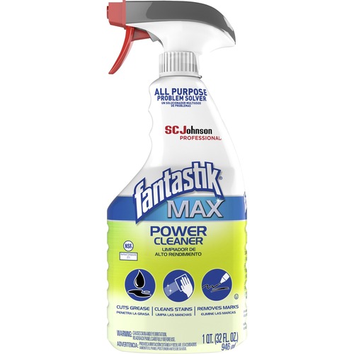 S.C. JOHNSON & SON, INC Degreaser/Cleaner Spray,fantastik Max Power,w/Trigger,32oz