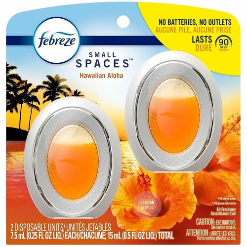 Procter & Gamble Commercial Air Freshener, Small Spaces, Hawaiian, 25oz, 2/PK, WE/OE