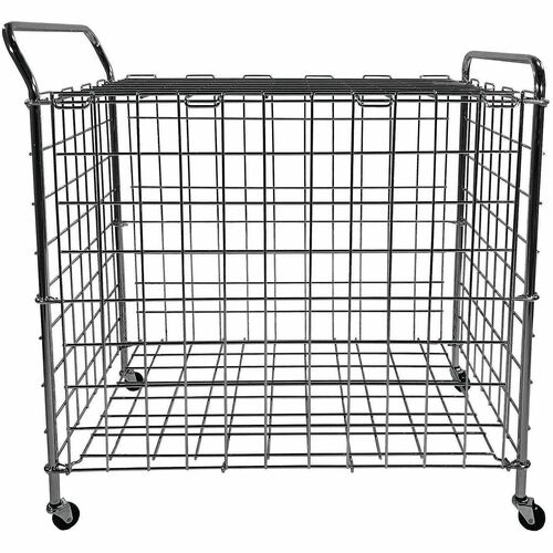 Champion Sports Ball Locker, Portable, w/Casters, Steel, 24"x39"x40", ST