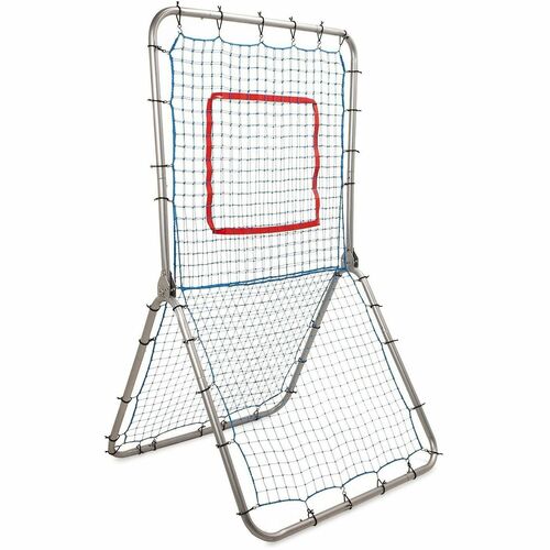 Champion Sports Pitch Back Screen,1-1/4" Steel Frame,Nylon Net,42"x72",MI