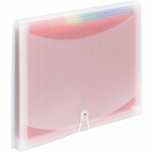 Smead File, Expanding, Poly, 13 Pockets, 13"x9-1/2", 12/CT, CL