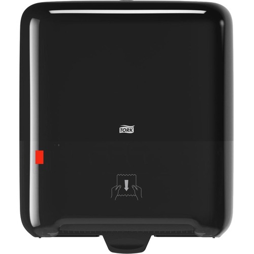 TORK Dispenser,f/Towels,Elevation,Manual,13.2"x8.1"x14.7",BK