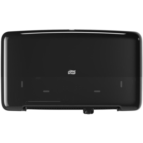 TORK Bathroom Tissue Dispenser, 15-1/2"x5-1/4"x10-1/8", Black