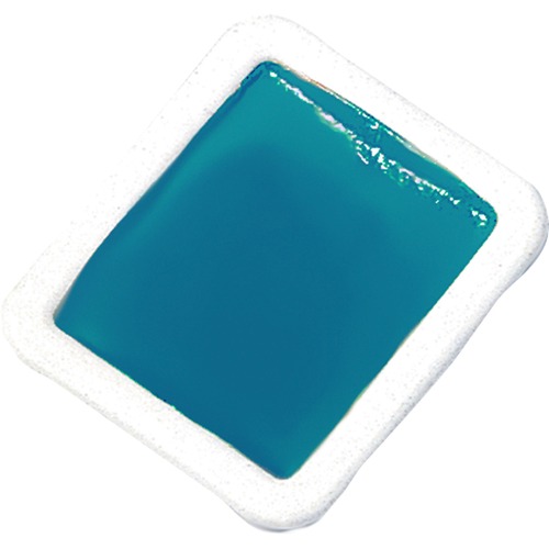 Dixon Ticonderoga Company Watercolor Refills,Half-Pan,Semi-Moist,1 DZ,Turquoise BE