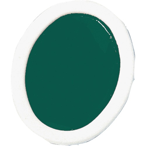 Dixon Ticonderoga Company Watercolor Refills,Oval-Pan,Semi-Moist,1 DZ,Blue Green