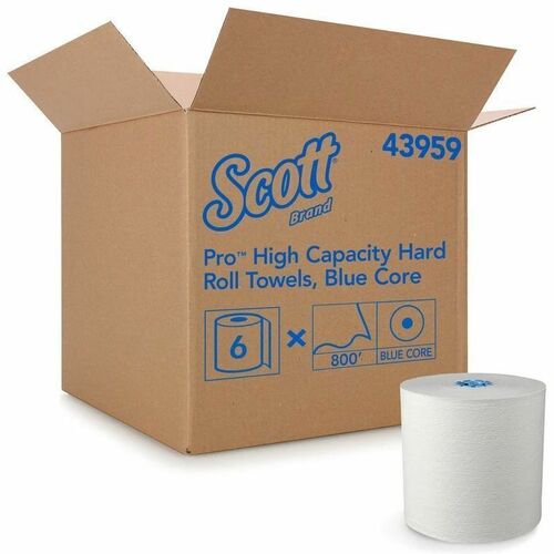 Towel, Scott, Heart, Mod, 800 Sheets 6/CT view 2