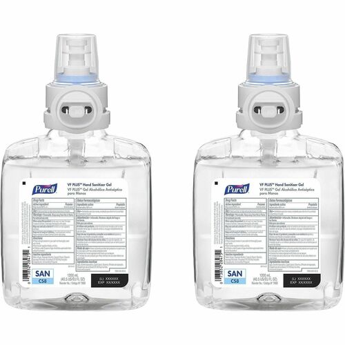 Gojo Hand Sanitizer,Gel,f/CS8 Touch-Free,VF Plus,1200ml,2/CT,CL