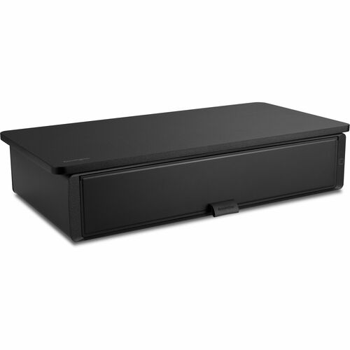 Kensington Monitor Stand,UVC LED,Sanitization Compartment,40 lb Cap,BK