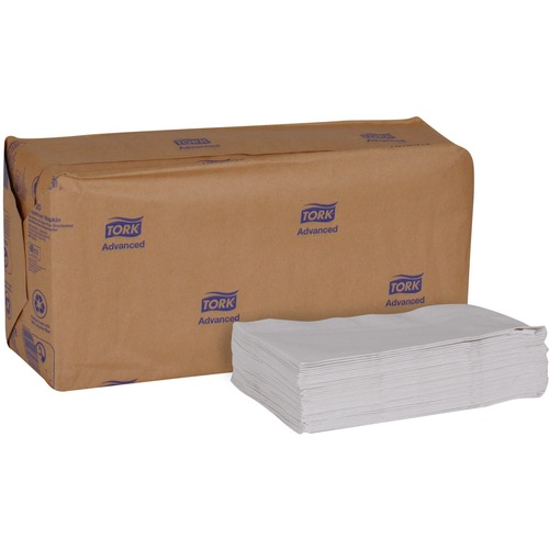 TORK Dispenser Napkin,1-Ply,Minifold,13"Wx12"L,500/PK,12PK/CT,WE