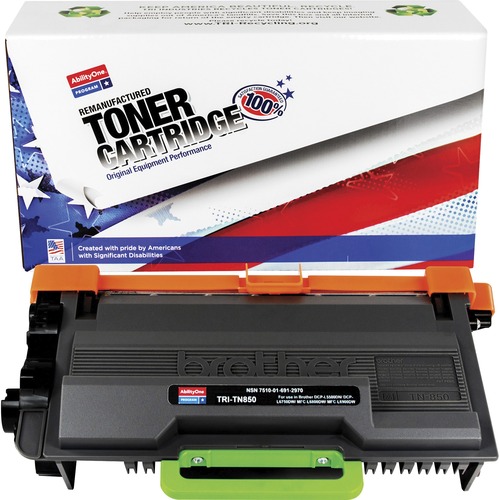 SKILCRAFT Remanufactured Toner Cartridge - Alternative for Brother - Black  - Zerbee