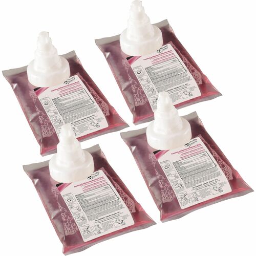 Kutol Products Hand Soap, Antibacterial, Foam, 4/CT, Pink